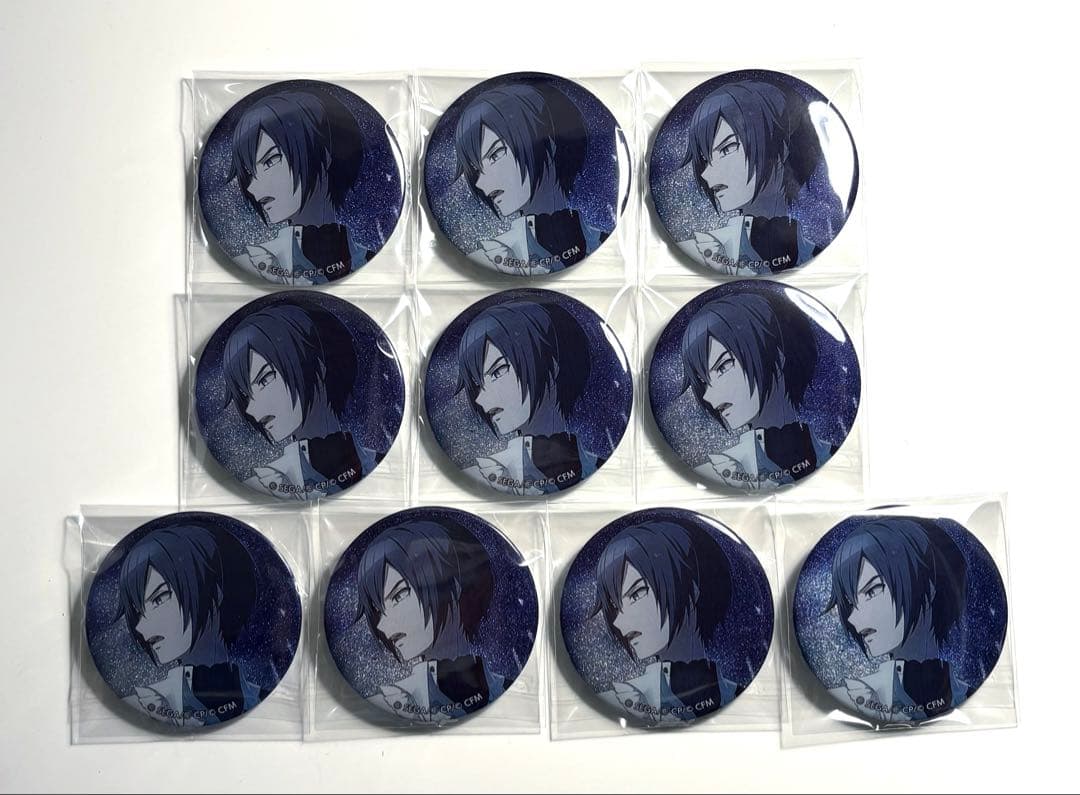 プロセカ グリッター缶バッジ グリ缶 47C KAITO ニーゴカイト 10点