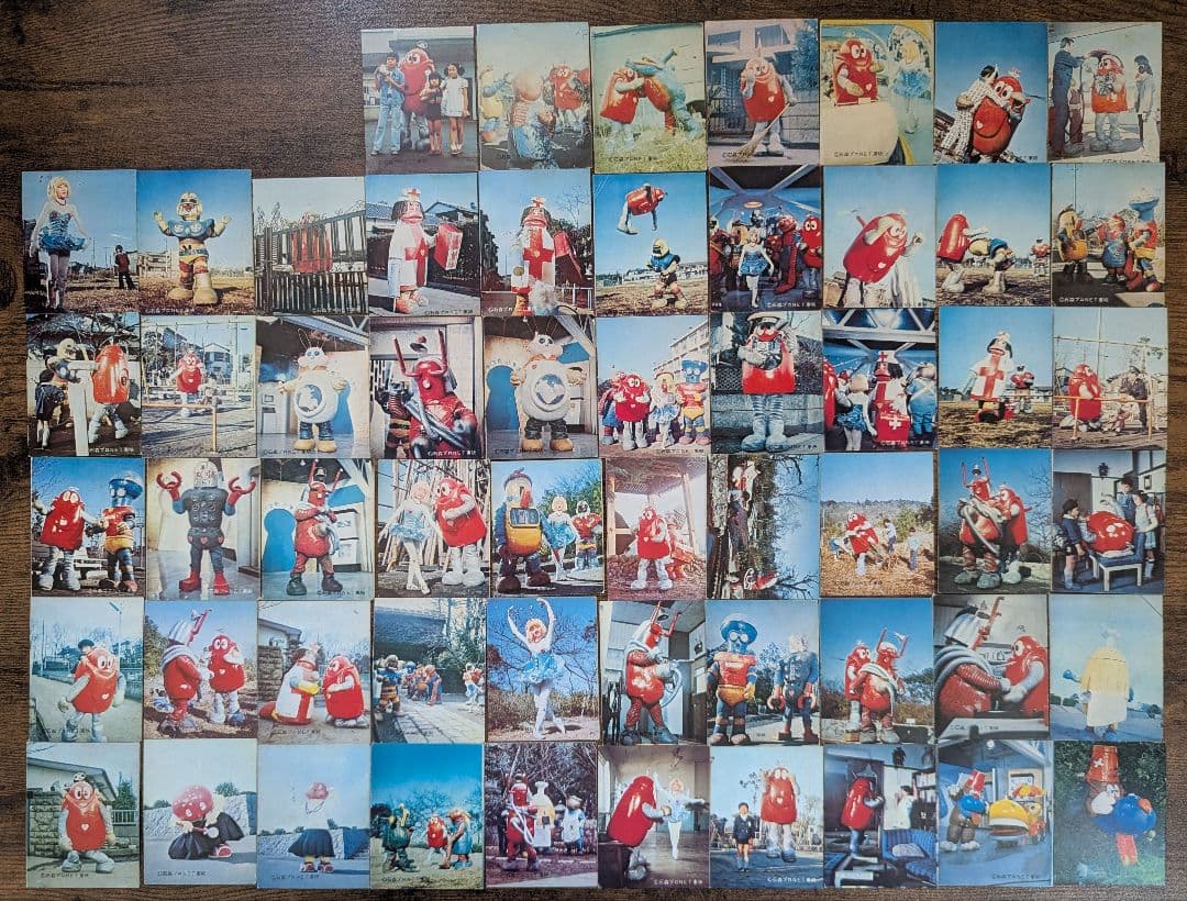 《 昭和レトロ 》 がんばれロボコン ミニカード57枚セット