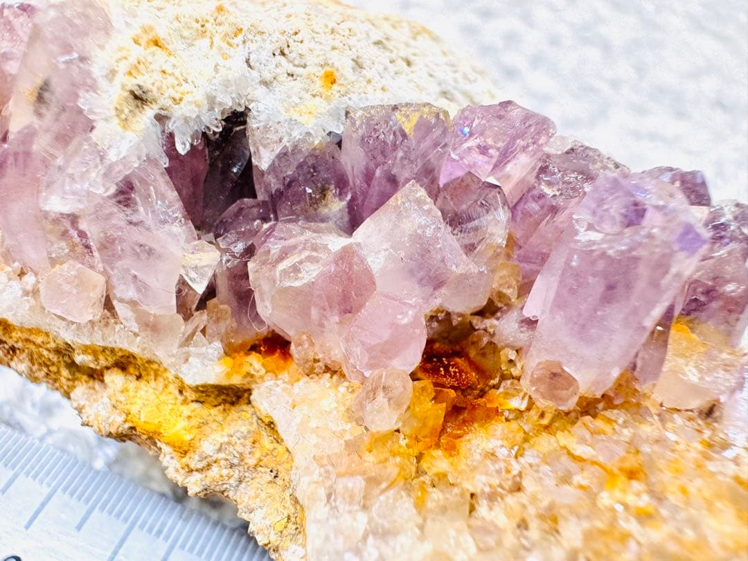 雨塚山 アメジスト クラスター 紫水晶 美麗 希少