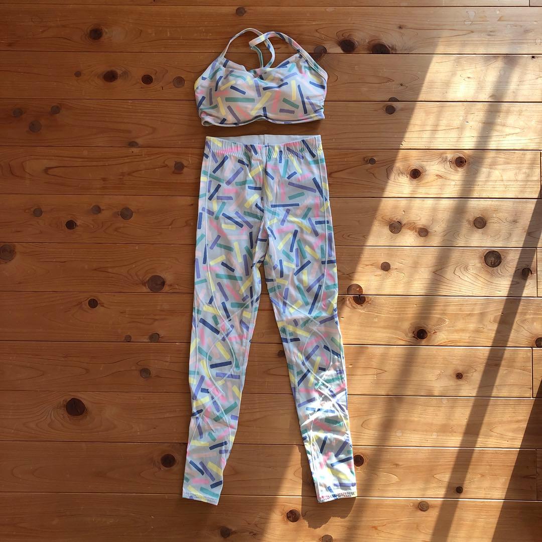 【未使用品】ミナペルホネン×ワコールCW_X ブラ タイツ セット Mサイズ