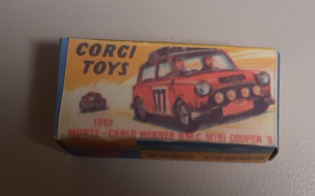 モンテカルロクーパーSダイキャストミニカー