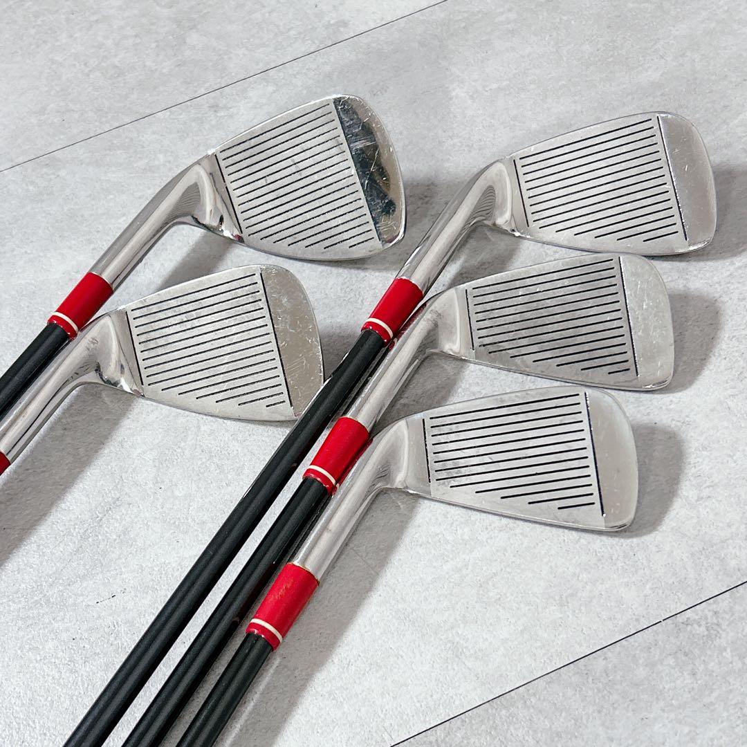 T128マルマン ゴルフクラブ レディース セット 赤 初心者 練習