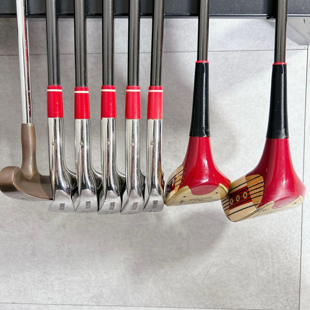 T128マルマン ゴルフクラブ レディース セット 赤 初心者 練習