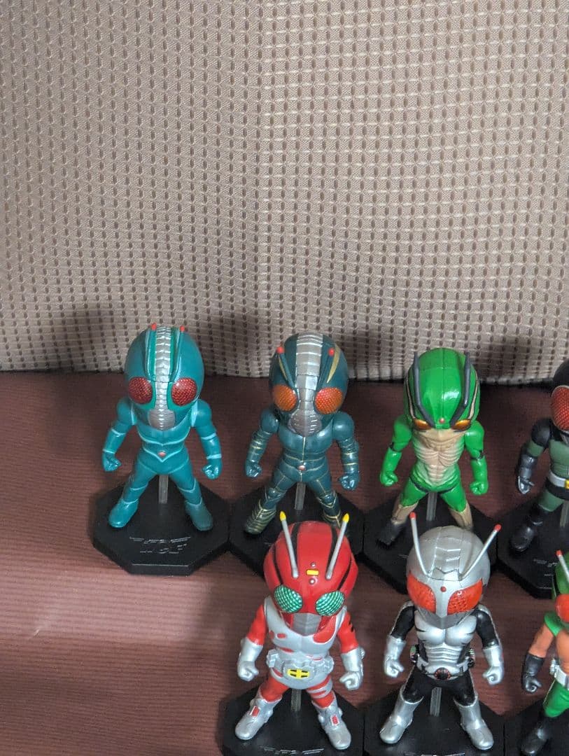 仮面ライダーワールドコレクタブルフィギュア　昭和•ネオライダー　22体