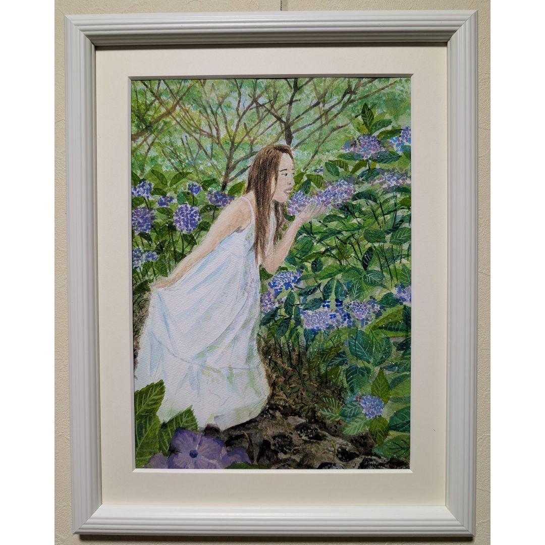 亜麻色の髪の乙女