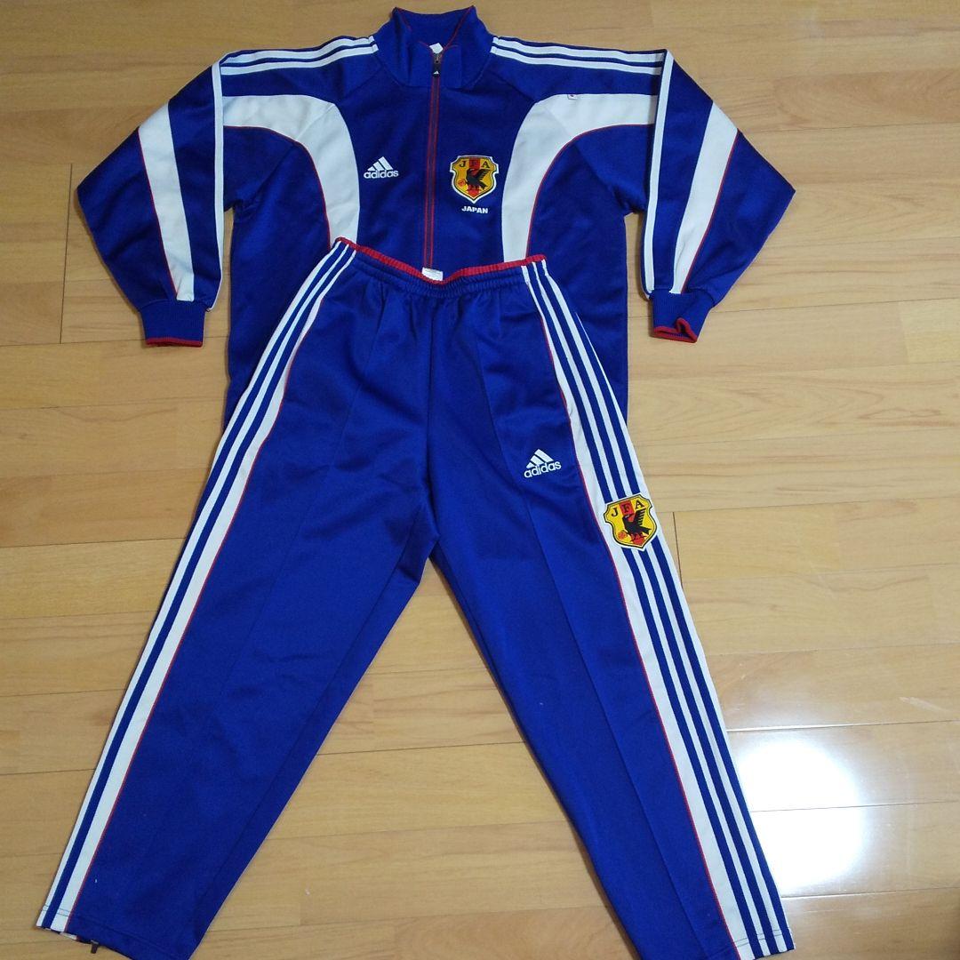 新品 サッカー日本代表 選手支給 ジャージ上下セット未使用 sizeＬ 貴重レア