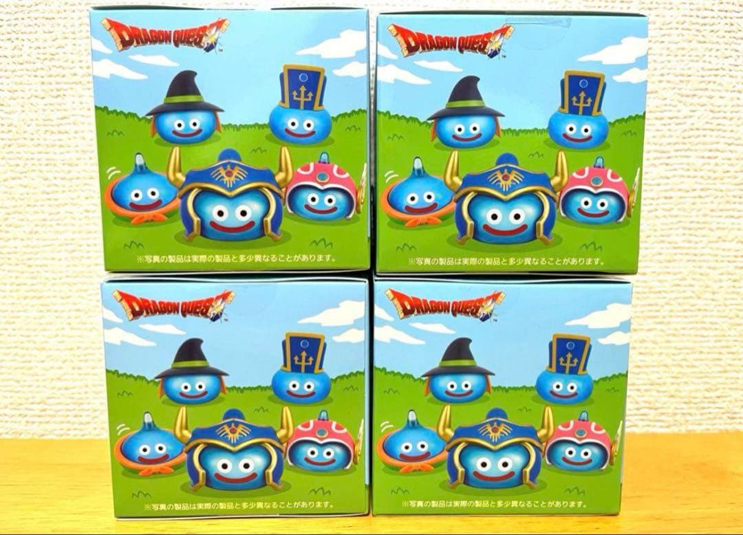 【新品未開封】ドラクエ　ビッグクリアフィギュア〜職業スライム登場編〜　4種セット