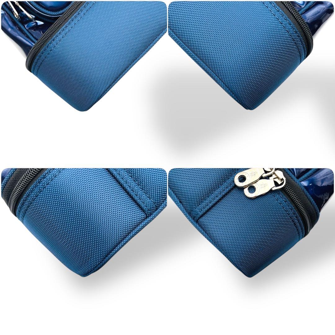 新品同様 Munsingwear ボストンバッグ エナメル 2way ゴルフ