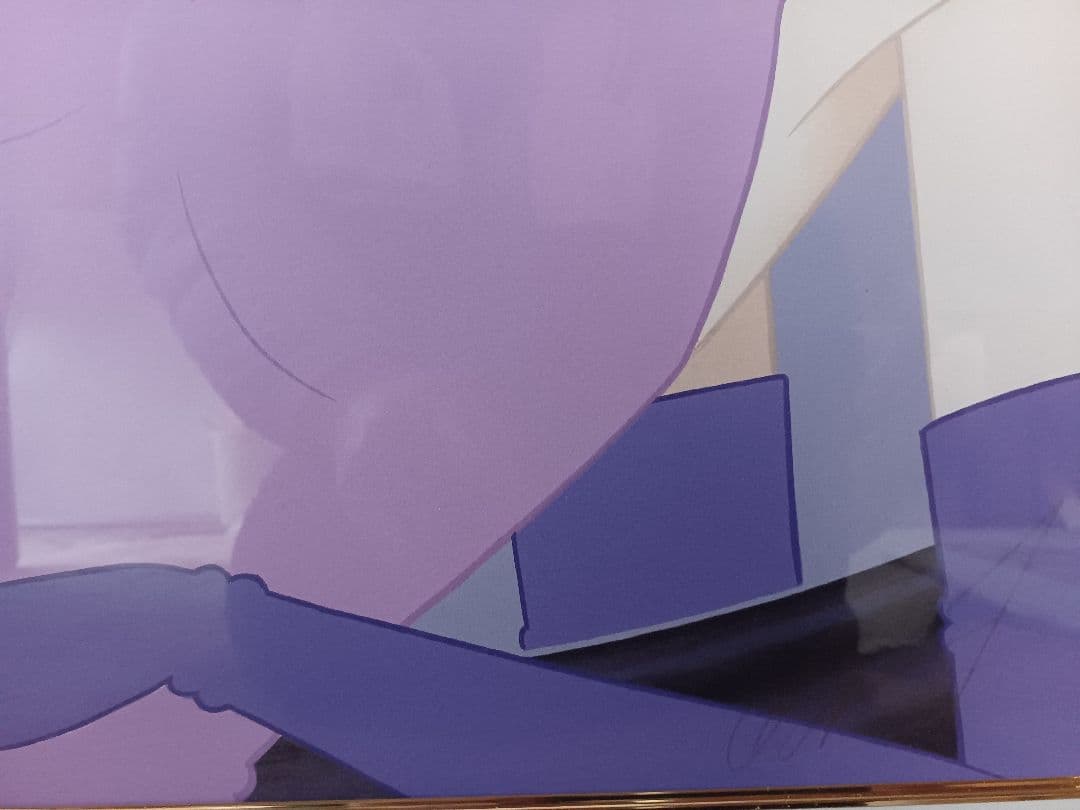 鶴田一郎 「艶鏡」　P20号　 版画　138/150