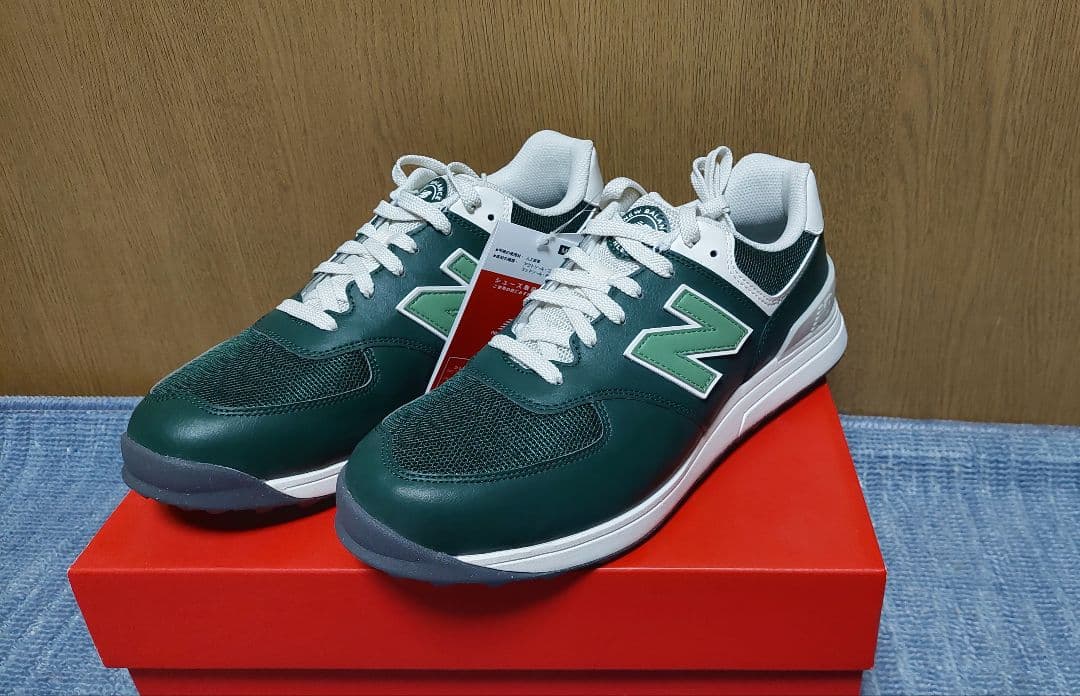 未使用 NEW BALANCE UGS574G3 レザーゴルフシューズ　26.5