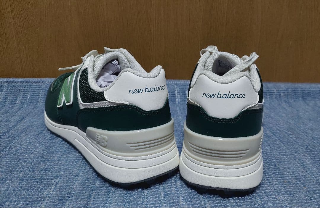 未使用 NEW BALANCE UGS574G3 レザーゴルフシューズ　26.5