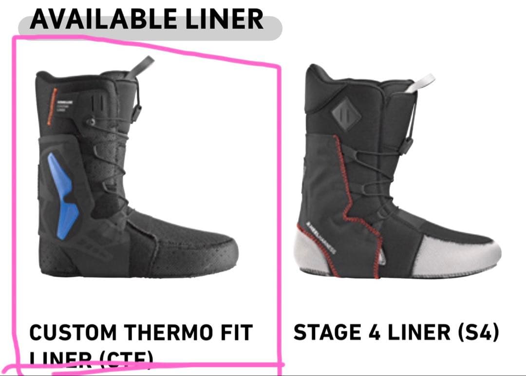 25-26 DEELUXE AREthRIN CTFインナー　ブーツ