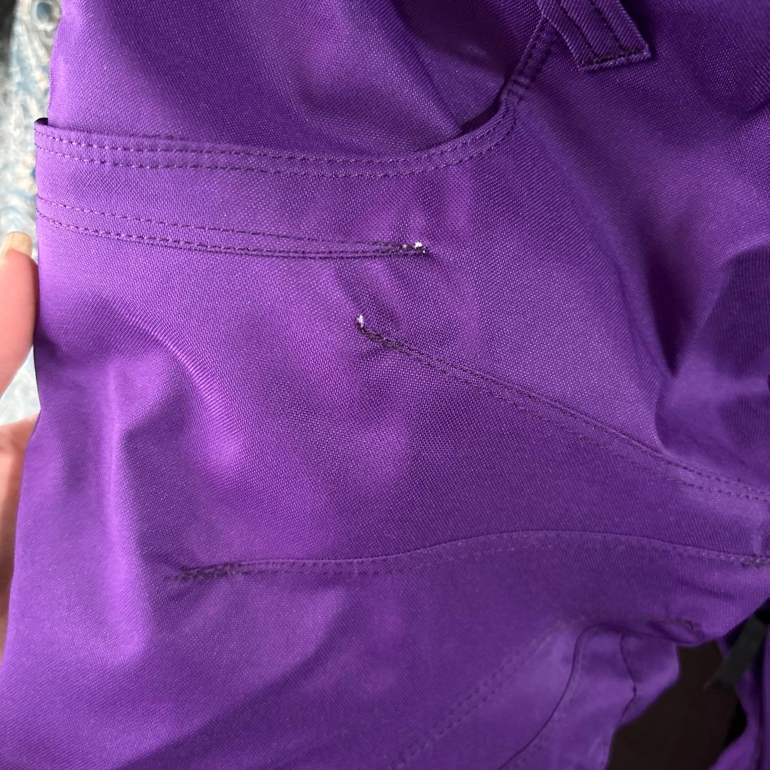 BURTON スノーボードウェア Mサイズ 青/紫