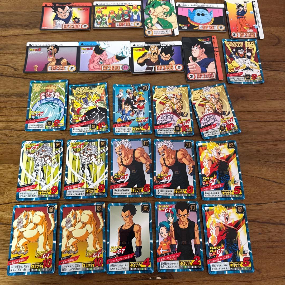 ドラゴンボール カードセット GT、Zシリーズ　102枚まとめ売り　未開封品含む