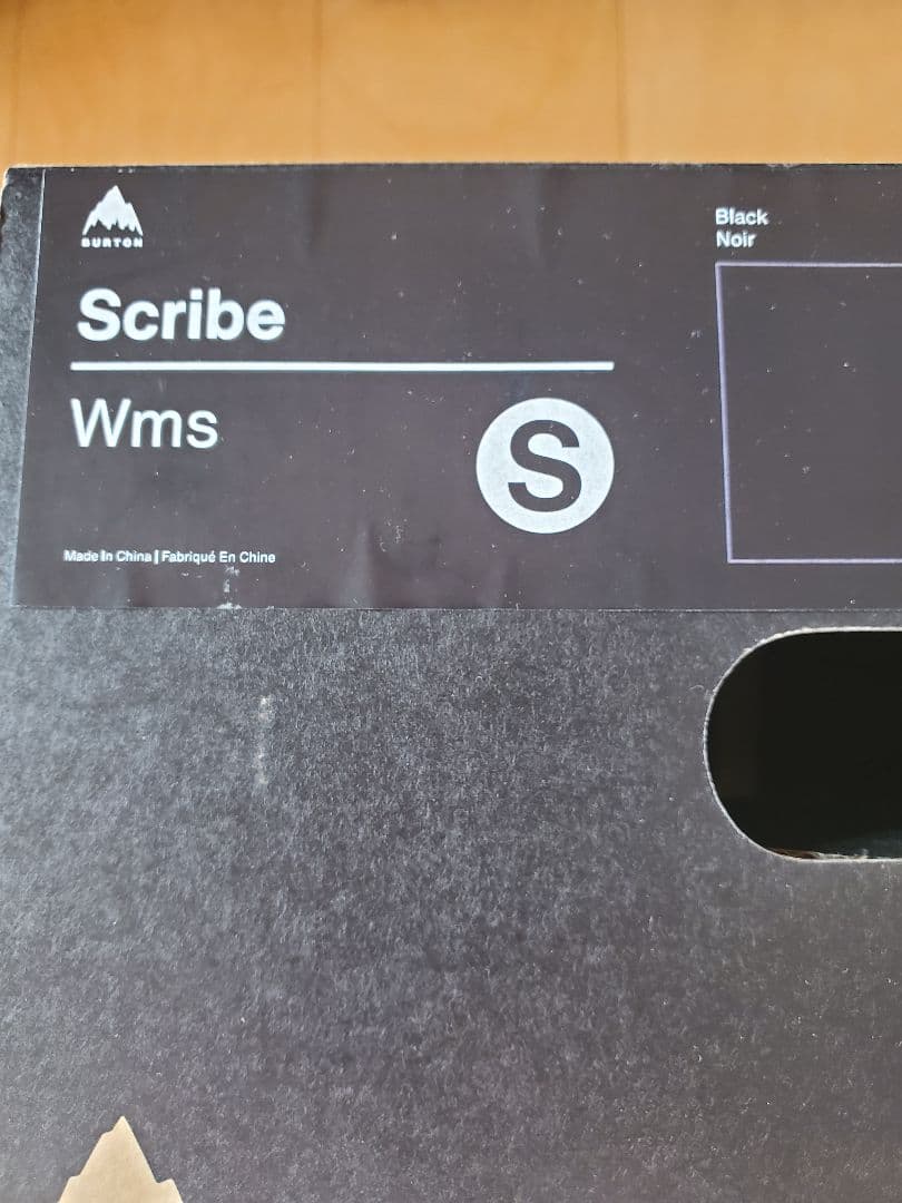 バートン スノーボードバインディング ウィメンズ スクライブ ブラック S