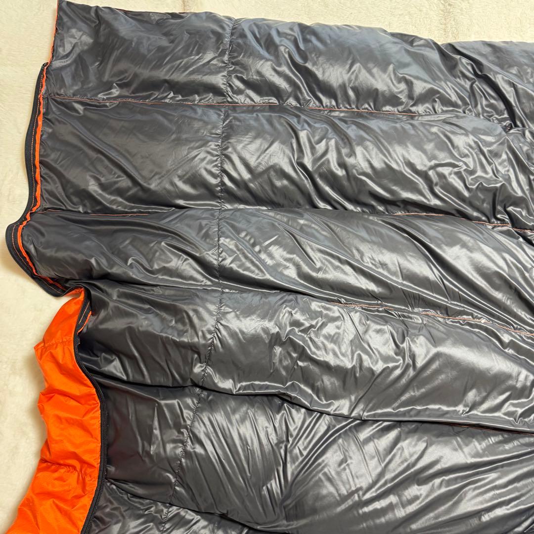 美品ナンガ　オーロラテックス　ダウンシュラフ封筒型　防水撥水