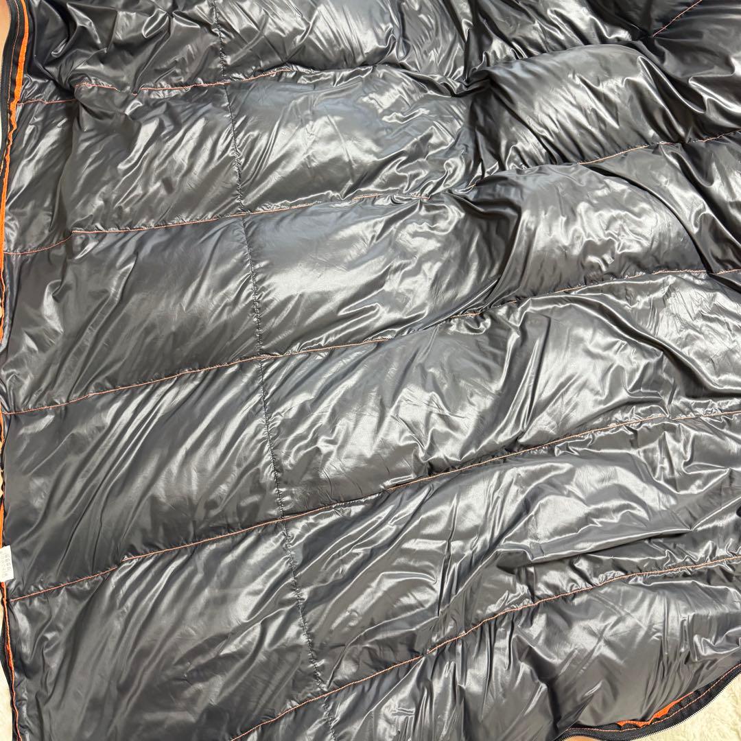 美品ナンガ　オーロラテックス　ダウンシュラフ封筒型　防水撥水
