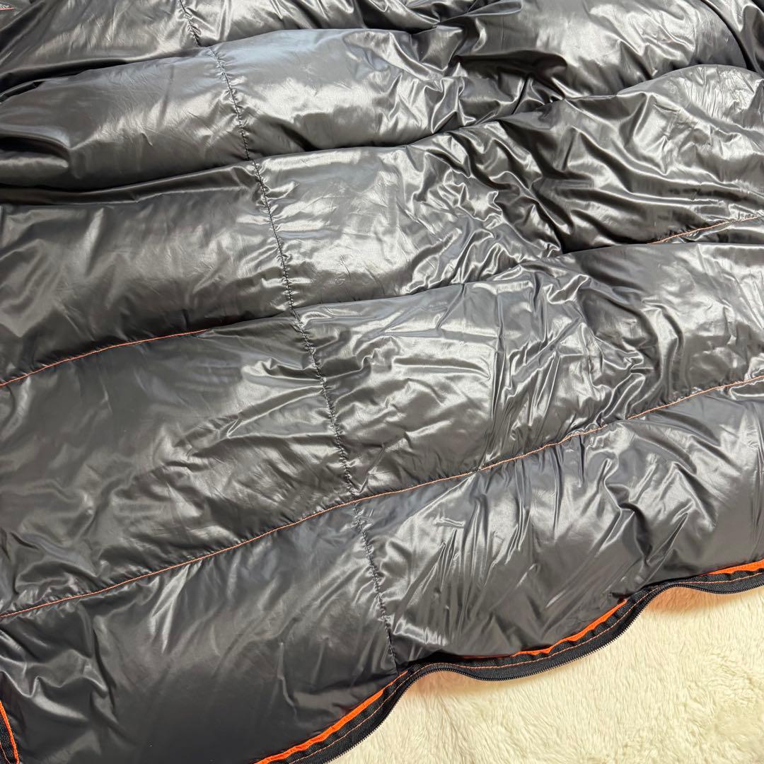 美品ナンガ　オーロラテックス　ダウンシュラフ封筒型　防水撥水