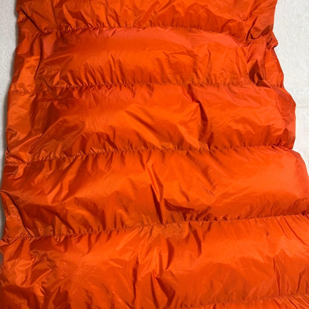 美品ナンガ　オーロラテックス　ダウンシュラフ封筒型　防水撥水