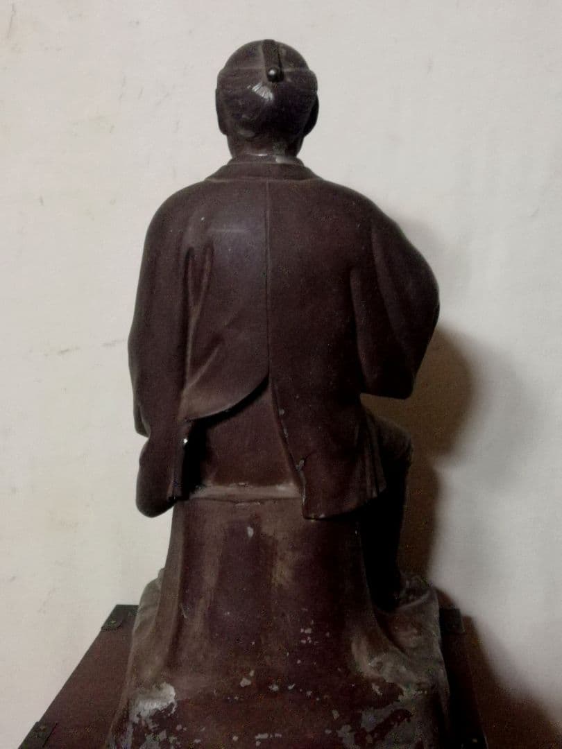 二ノ宮金次郎成人して後に侍(武士)になっての像/ 超ー希少