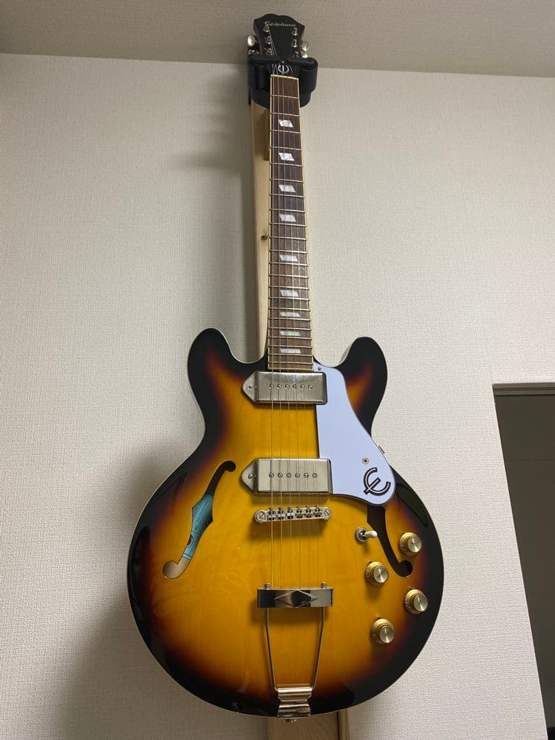 Epiphone casino coupe ダダリオ弦付き　即購入可