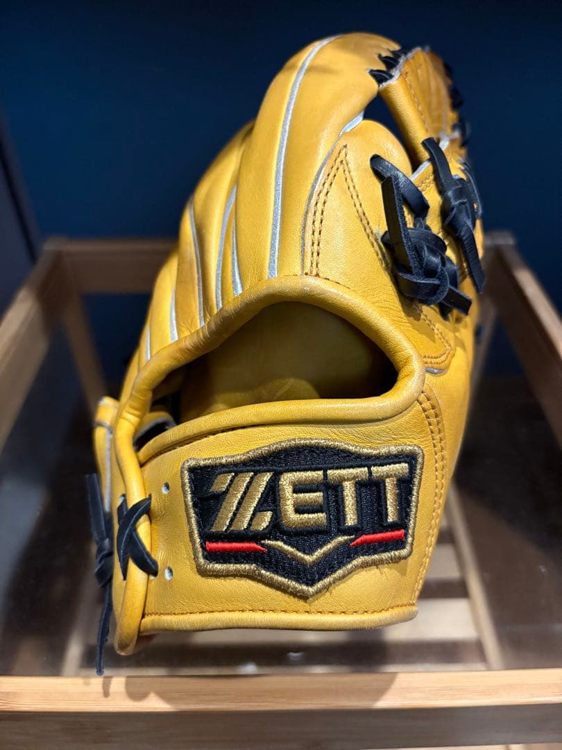 ZETT 軟式グローブ プロステイタス イエロー