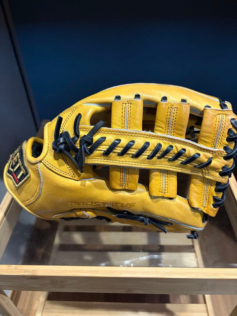 ZETT 軟式グローブ プロステイタス イエロー
