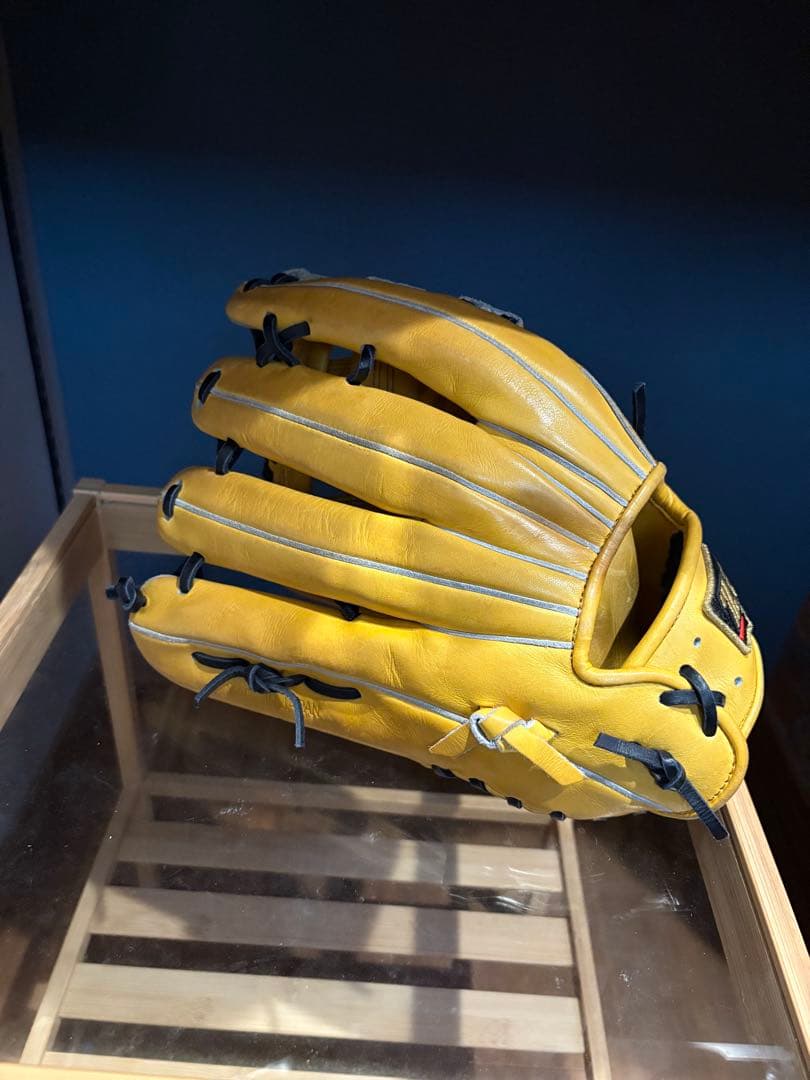 ZETT 軟式グローブ プロステイタス イエロー