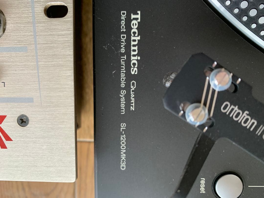 Technics SL-1200MK3DターンテーブルVestaxミキサーセット