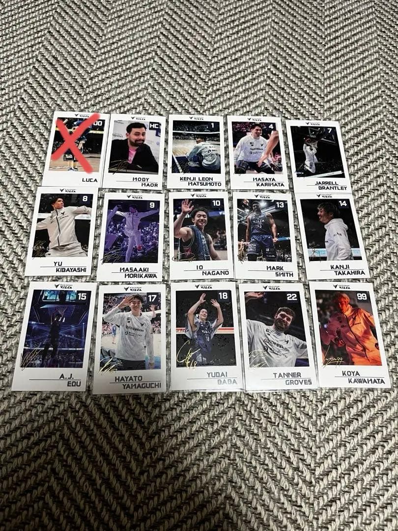 長崎ヴェルカ サイン入りチェキ（24-25シーズン）セット