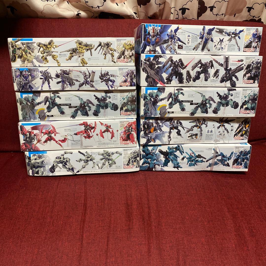 バンダイ　ガンプラ　水星の魔女　まとめて　10体未組立て