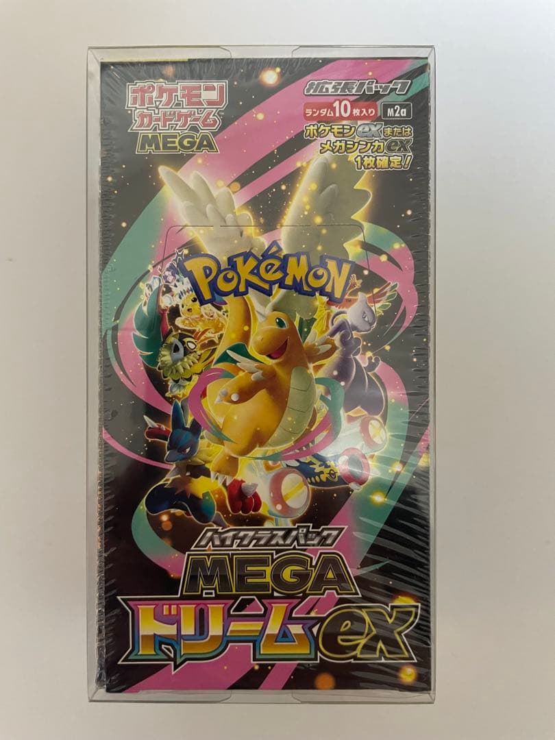 ポケモンカードゲーム MEGA ドリームEX 1BOX シュリンク有り
