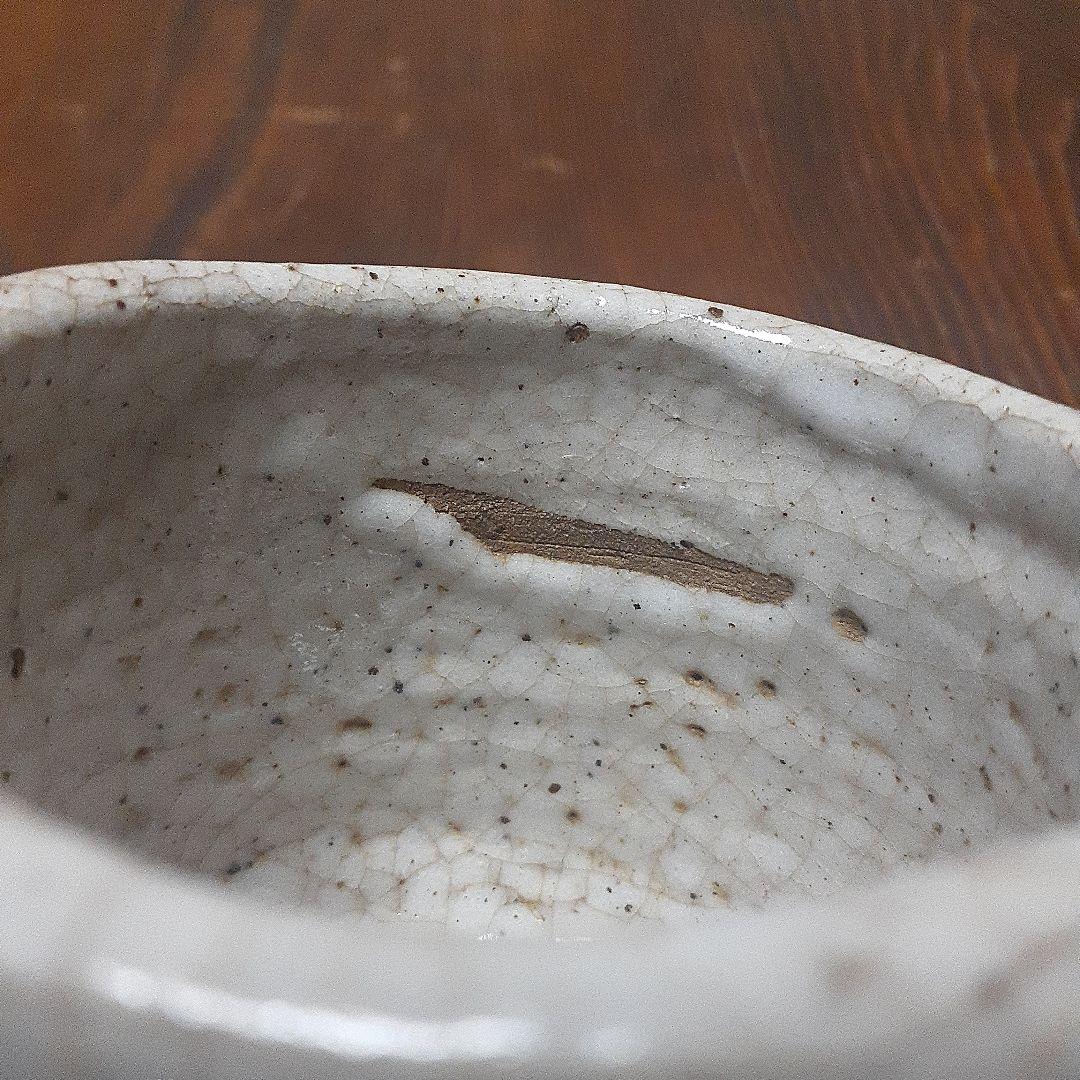 江戸時代絵志野茶碗