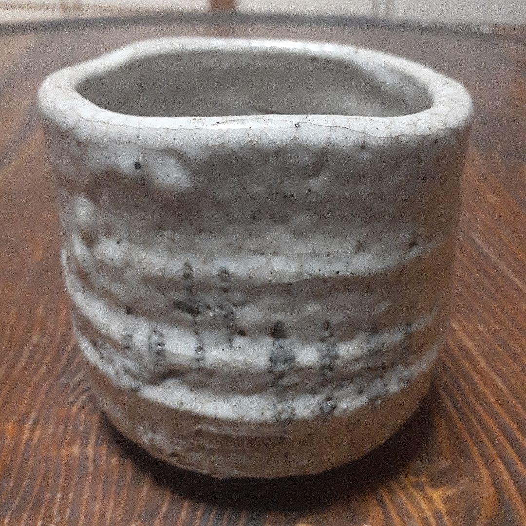 江戸時代絵志野茶碗