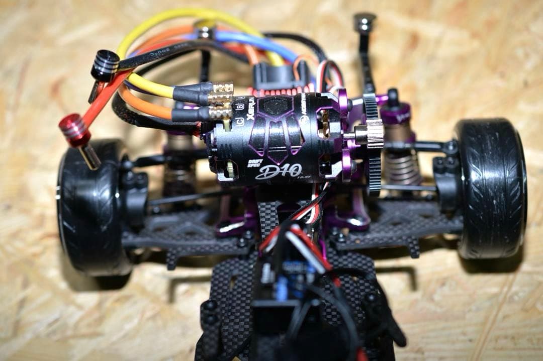 ヨコモ YD-2 SXII パープルアルミ RWD ドリフトラジコン シャーシ