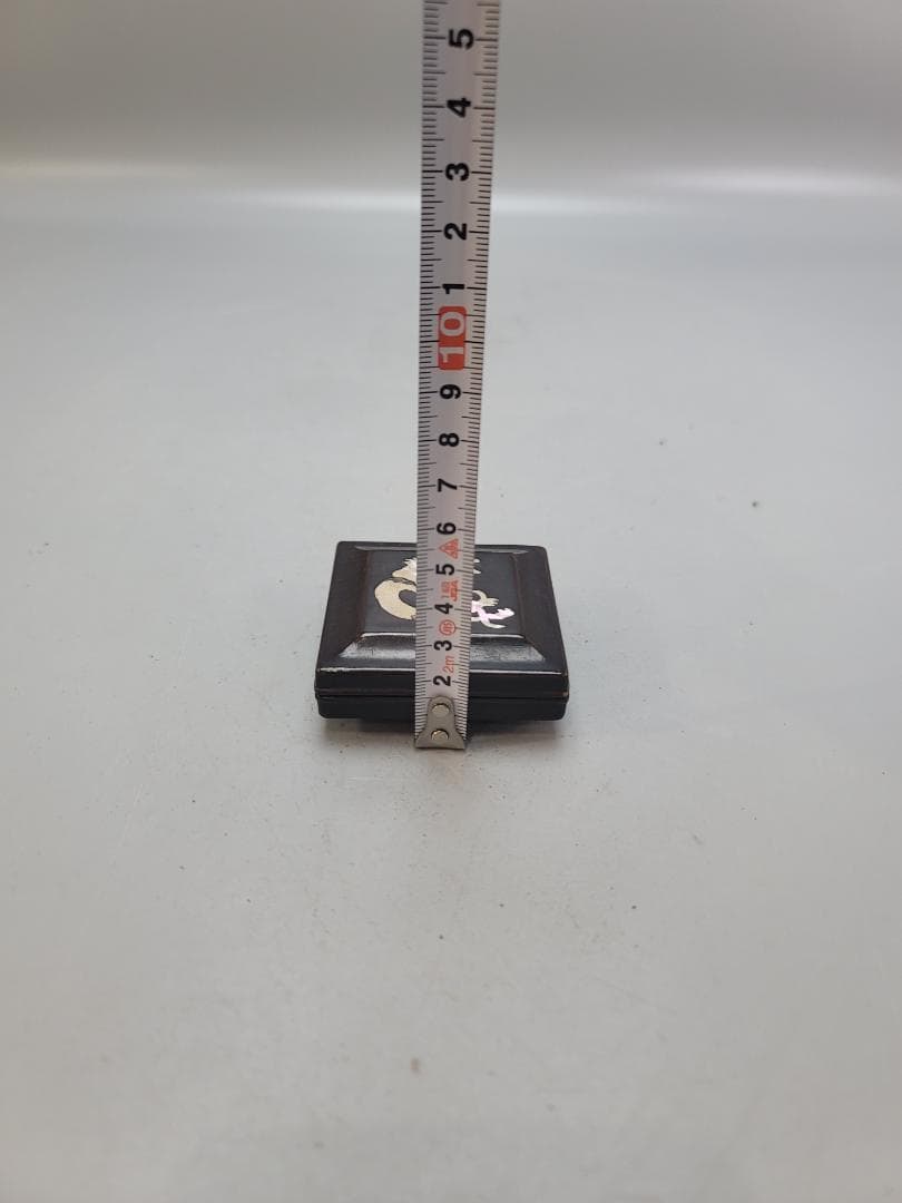 中国美術 唐物 螺鈿龍紋 香合 DT513