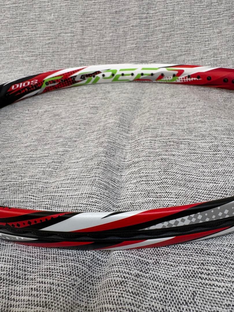 ミズノ　エフ　スピード　S−０１　ソフトテニス　軟式ラケット　新品　0U レッド