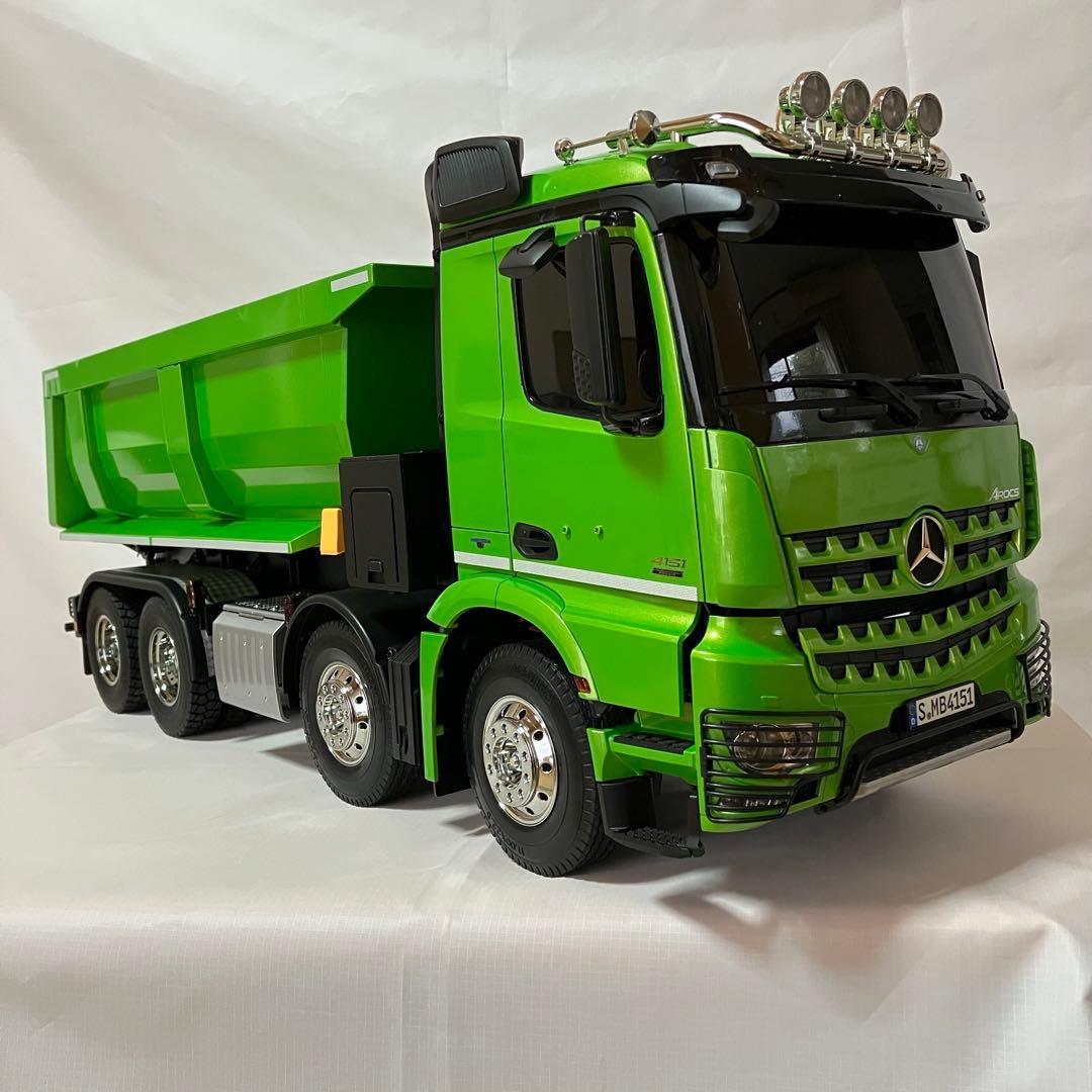 タミヤトレーラー アロクス8×4ダンプ4151 フルオペ フルセット