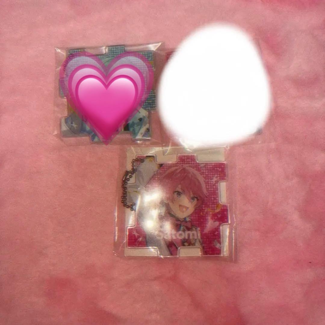 めておら 騎士X アンプタック すとふぇす ハロウィン スクエア缶バッジ