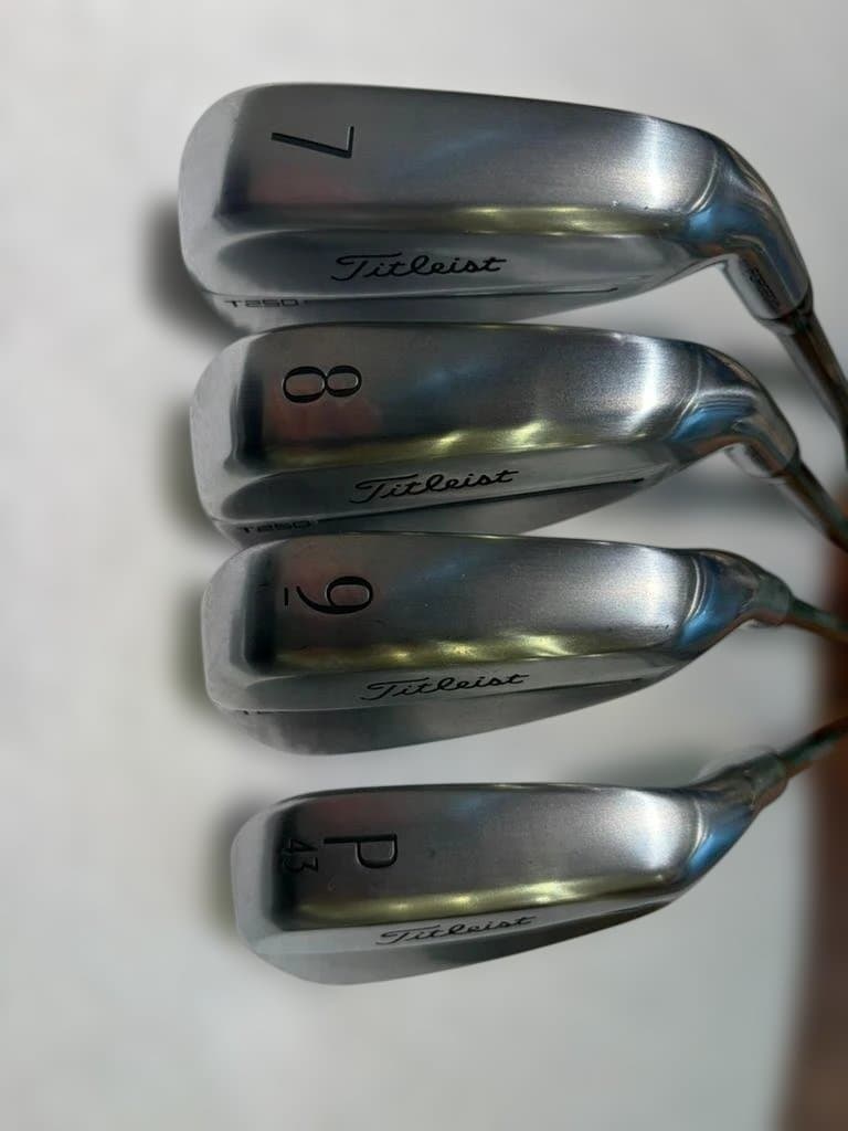 Titleist T-250 アイアン　7〜P　4本　ツアーAD75　R