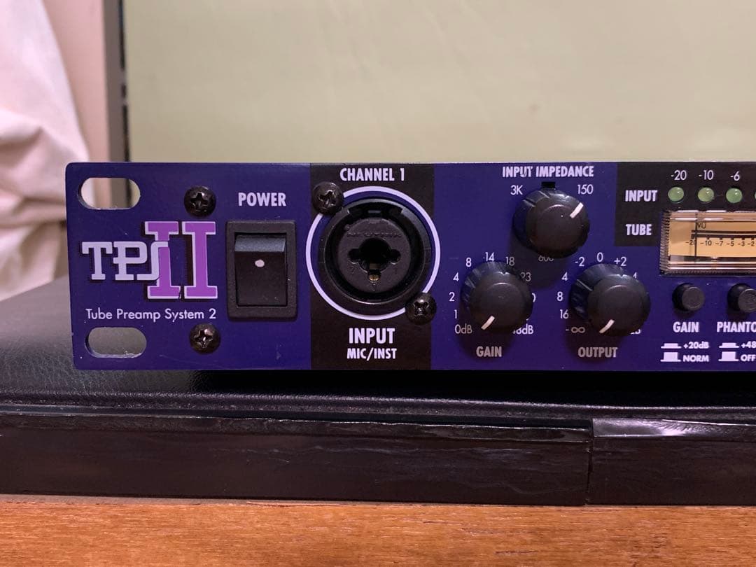 ART TPS2 2CH 真空管マイクプリアンプ TPS II ラックケース付