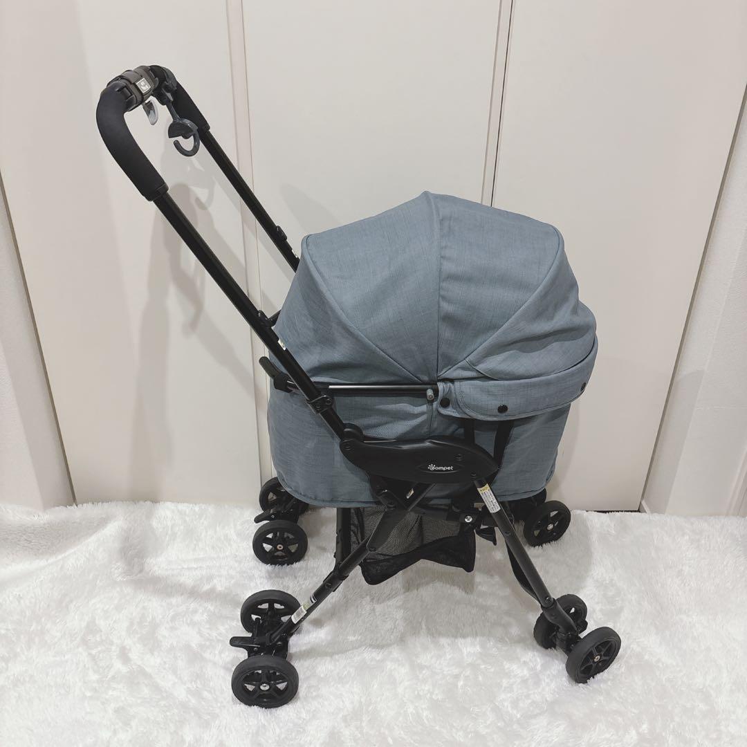 【極美品・おまけ付】Combi コムペット ミリミリライト レイクブルー