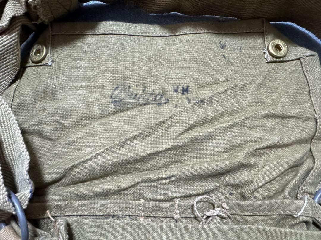 イギリス軍 実物 MkⅦ ガスマスクバッグ Bukta