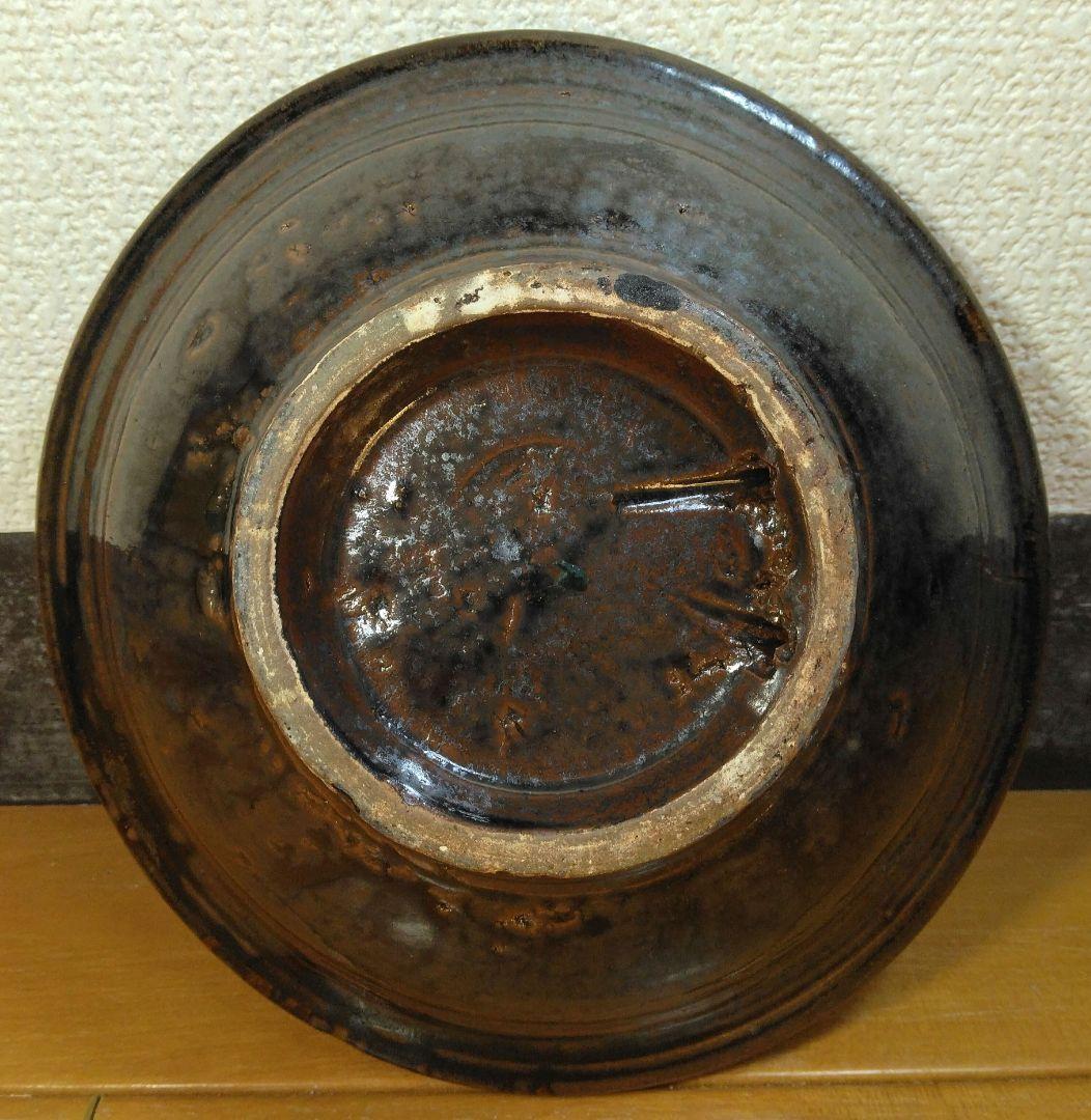 人間国宝 金城次郎 海老皿 栞 共箱 美品 壺屋焼 やちむん 壷屋焼