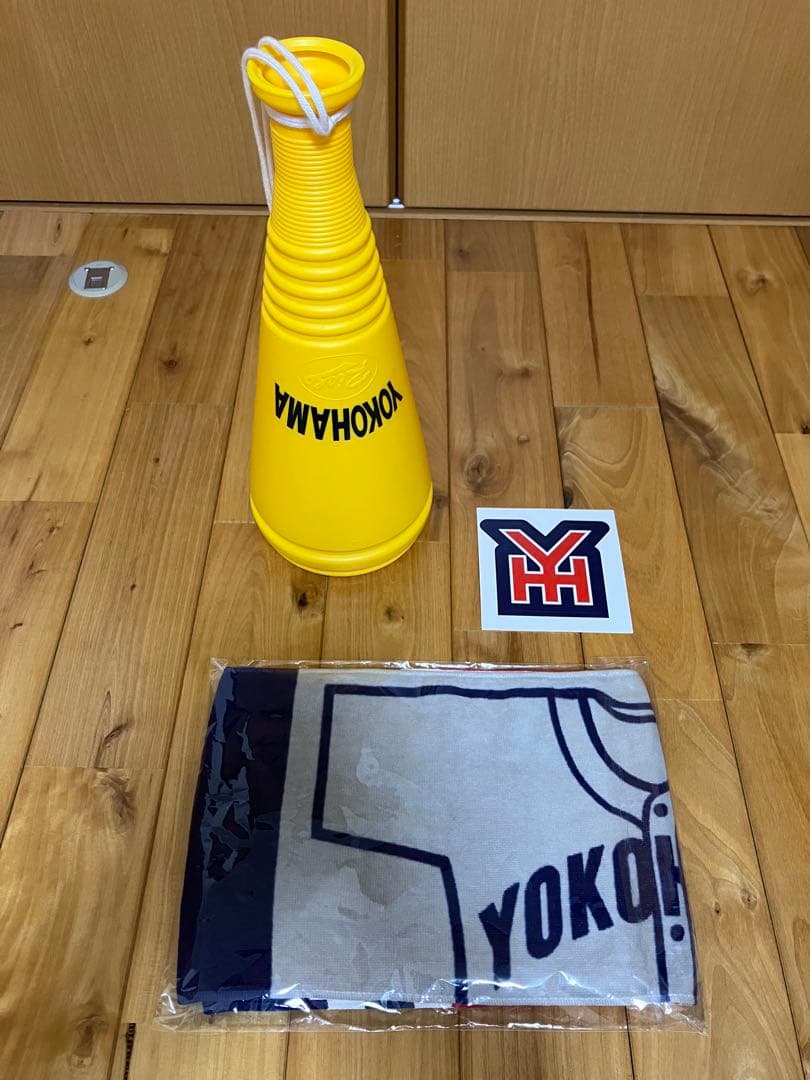 横浜高校　メガホン　タオル