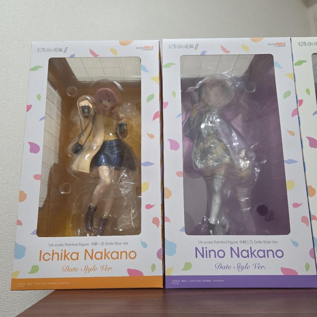 【開封済】五等分の花嫁　Date Style Ver. セット