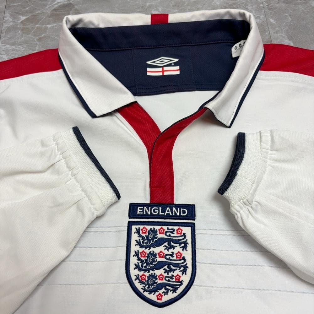 UMBRO イングランド代表 ユニフォーム ベッカム #7 L ゲームシャツ
