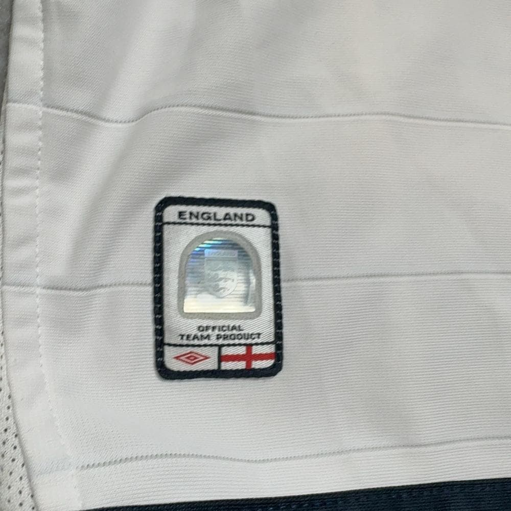 UMBRO イングランド代表 ユニフォーム ベッカム #7 L ゲームシャツ