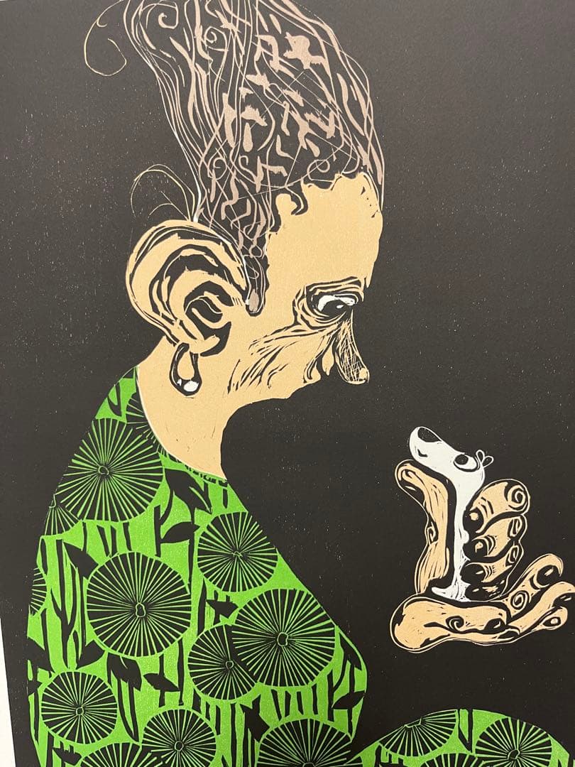 Sanya Kantarovsky サーニャ・カンタロフスキー 木版画