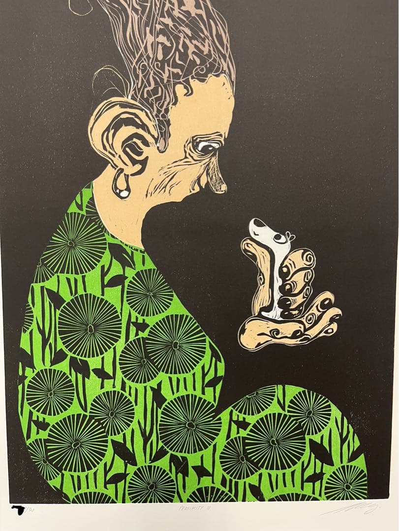 Sanya Kantarovsky サーニャ・カンタロフスキー 木版画